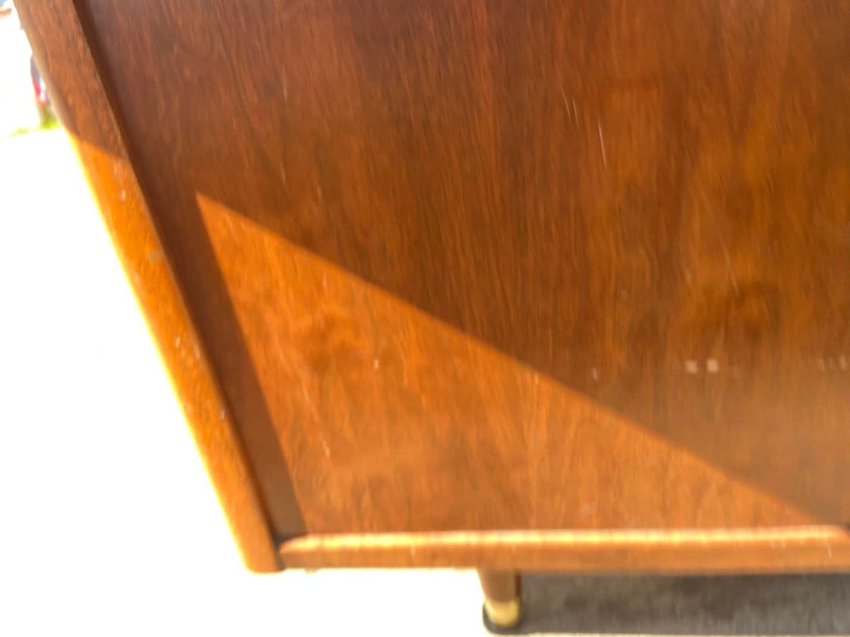 1970s Vintage Mid Century Modern Executive Desk - Thumbnail 10