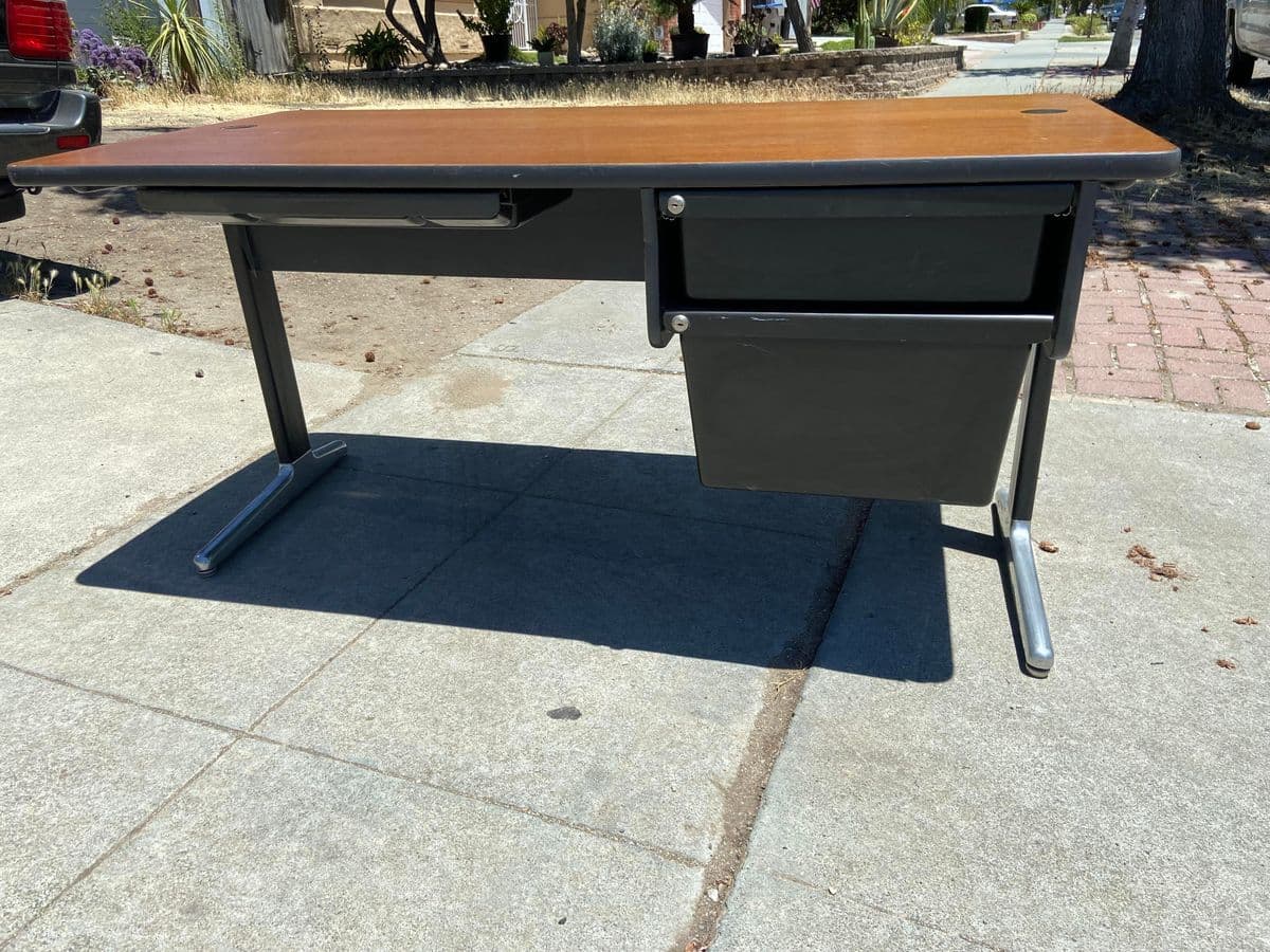 Mid Century Modern Herman Miller Action Office Desk by George Nelson - Thumbnail 4