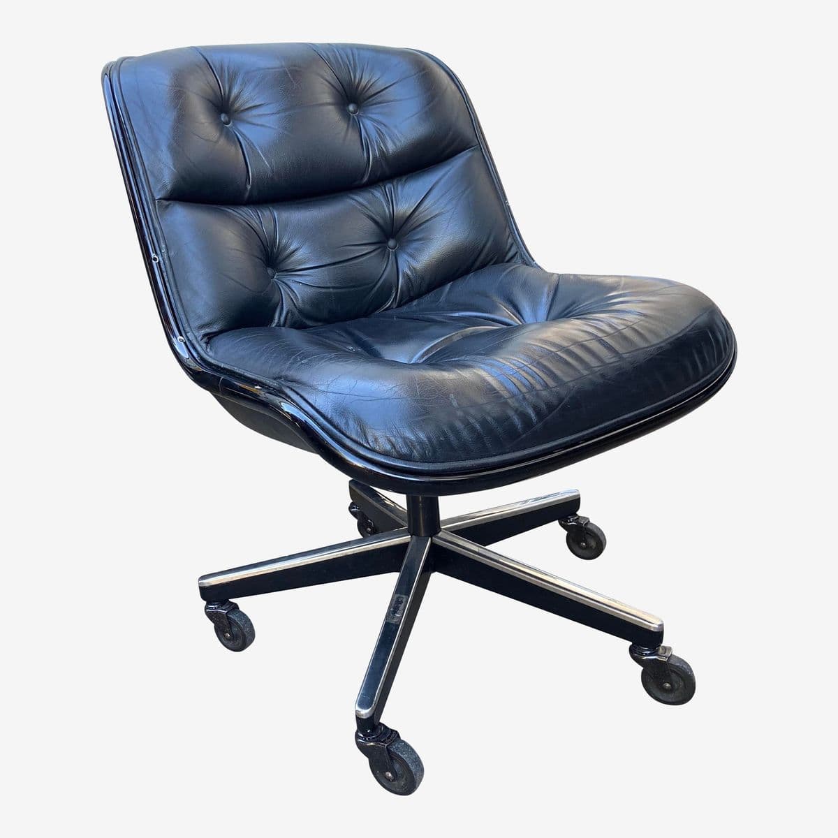 1980s Knoll Charles Pollock Chair - Image 1