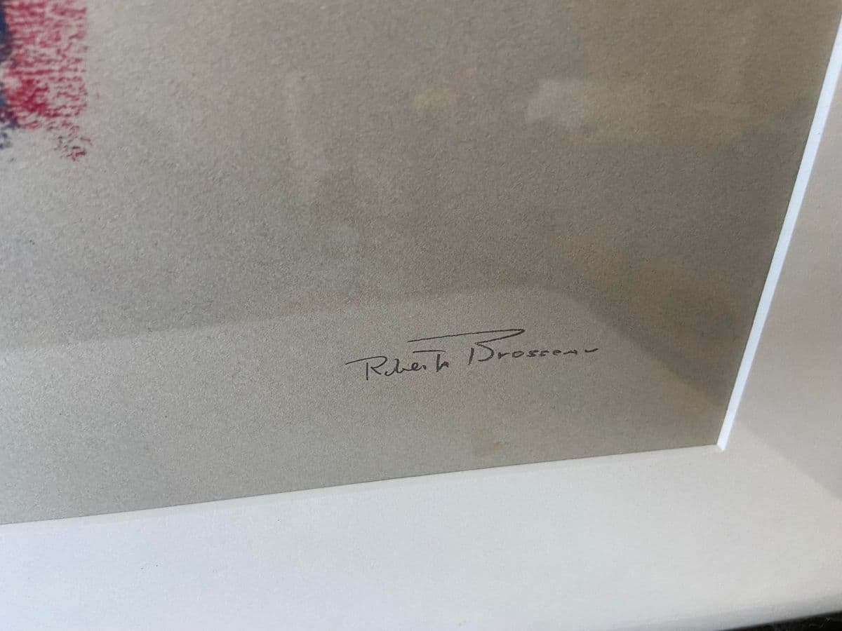 1990s Reclining Nude Mixed-Media Painting, Framed - Thumbnail 11