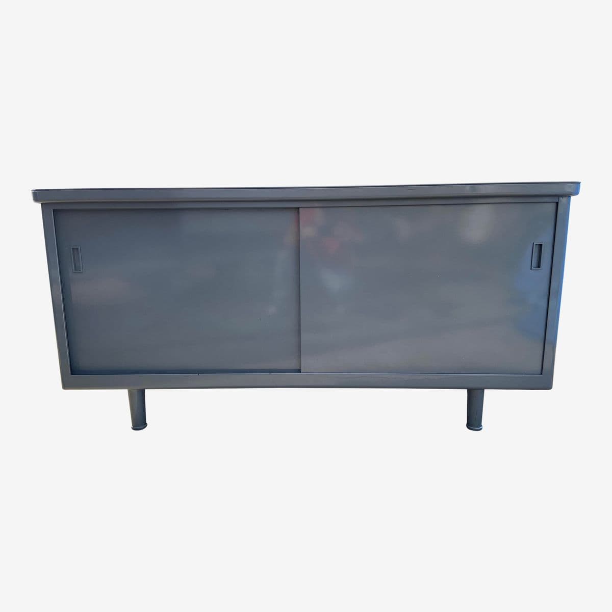 1960s Mid Century Modern Steel Credenza - Image 1