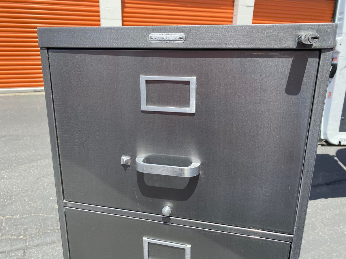 Vintage McDowell and Craig Metal File Cabinet - Thumbnail 6
