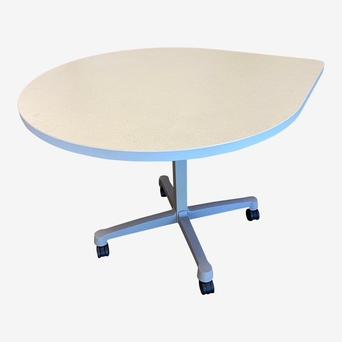 Herman Miller Tear Shaped Rolling Table - Image 1