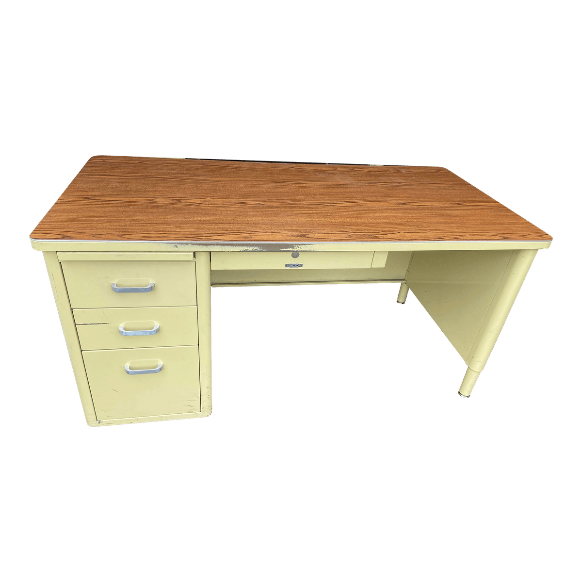 1980s McDowell and Craig Vintage Tanker Desk - Thumbnail 14
