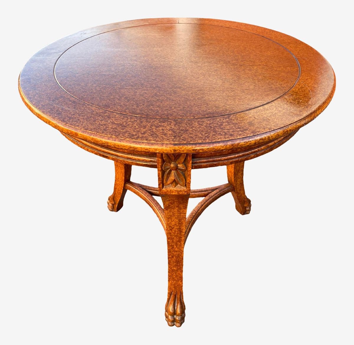 Vintage Mid Century Modern Wooden Center Table - Image 1