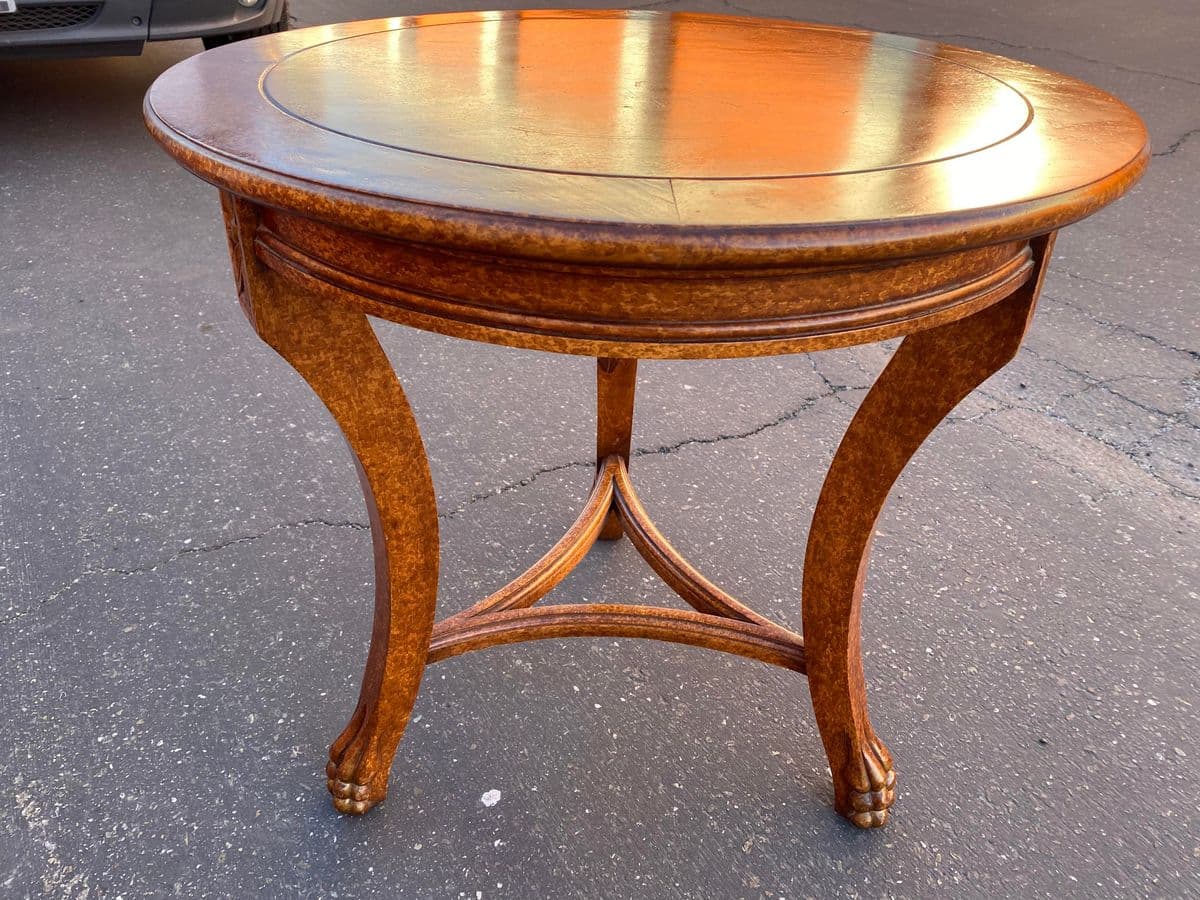 Vintage Mid Century Modern Wooden Center Table - Thumbnail 3