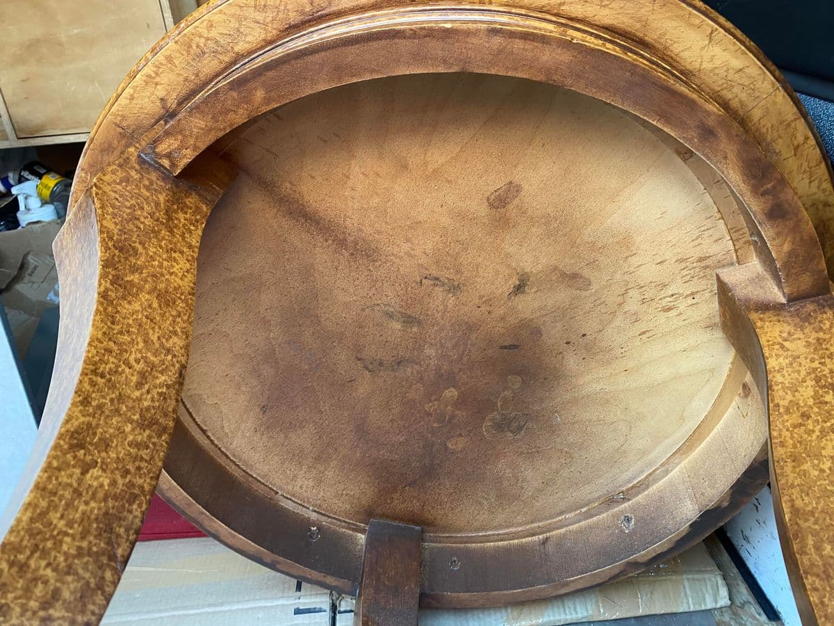 Vintage Mid Century Modern Wooden Center Table - Thumbnail 5