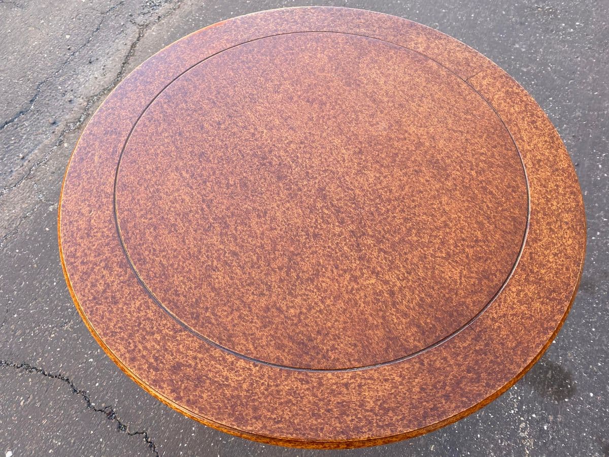 Vintage Mid Century Modern Wooden Center Table - Thumbnail 8