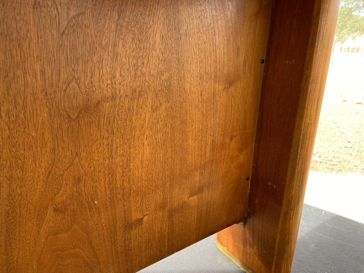 1960s Vintage Art Deco Mid Century Modern Desk - Thumbnail 12