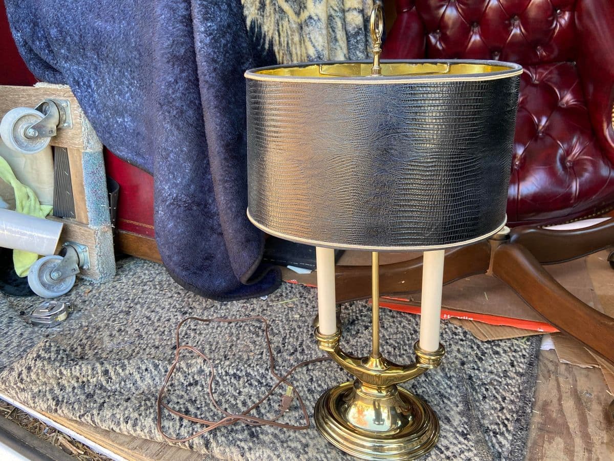 Vintage Mid Century Modern Stiffel Desk Lamp - Thumbnail 3