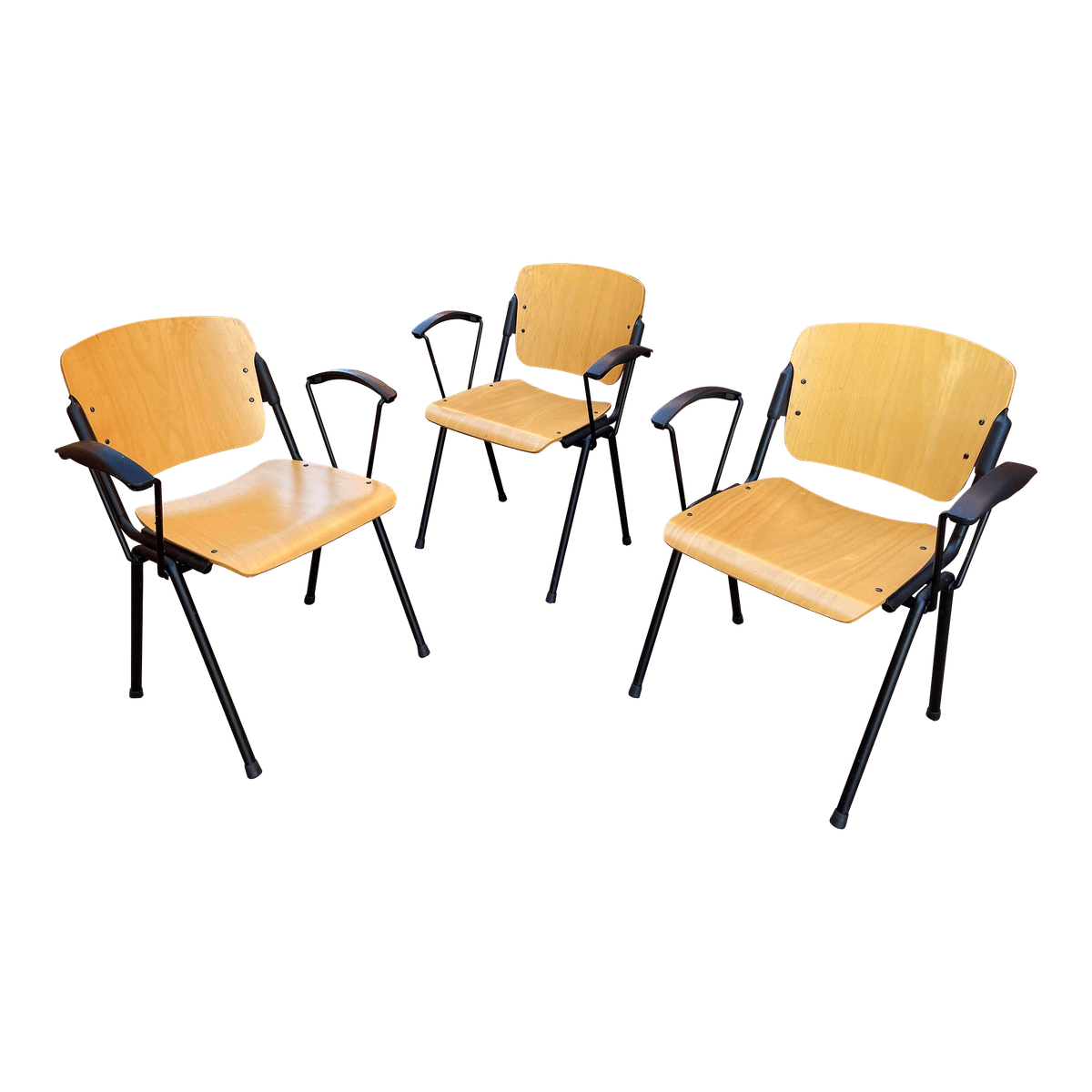 2000s Bentwood Armchairs - Set of 3 - Thumbnail 13