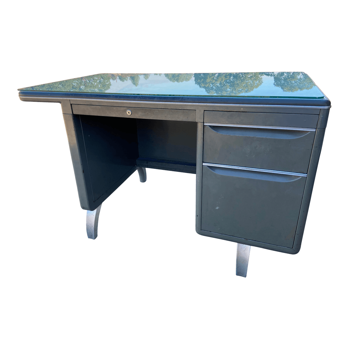 Vintage Mid Century Modern Desk - Thumbnail 10