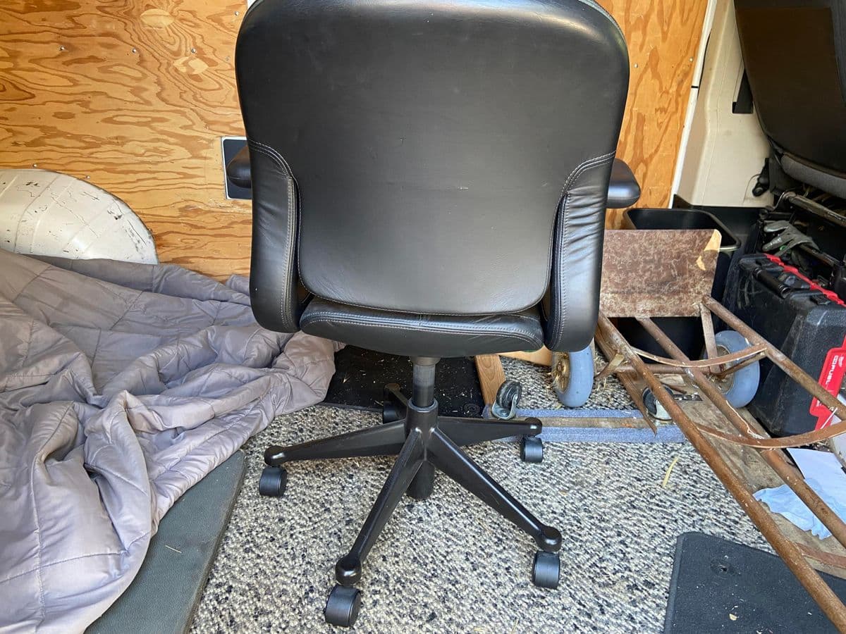 Vintage Herman Miller Equa Leather Office Chair - Thumbnail 5