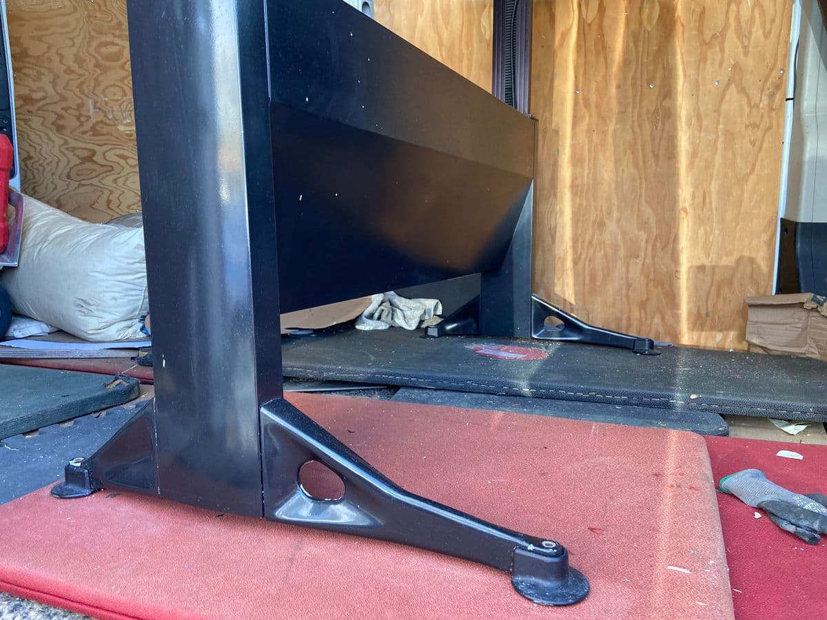 1990s Vintage Herman Miller Sit Standing Desk - Top Needs Restoration - Thumbnail 9