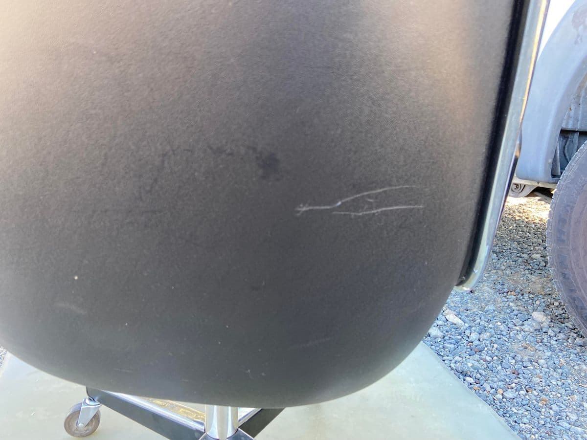 1980s Charles Pollock for Knoll Attributed Leather Executive Swivel Desk Chair - Thumbnail 5