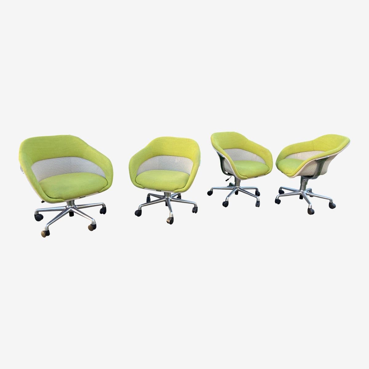 Contemporary Steelcase Coalesse Lounge Chairs- Set of 4 - Image 1