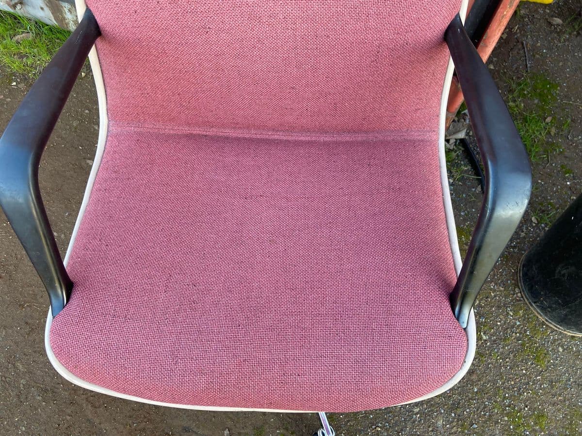 1980s Steelcase Vintage Mid Century Modern Swivel Chair Set of 3 - Thumbnail 6