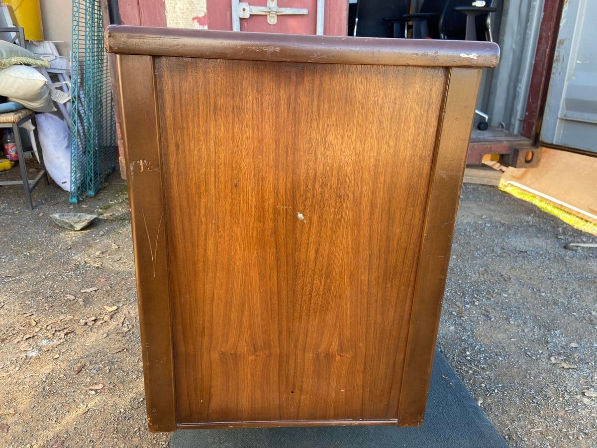 1980s Vintage Mid Century Modern Desk - Thumbnail 6