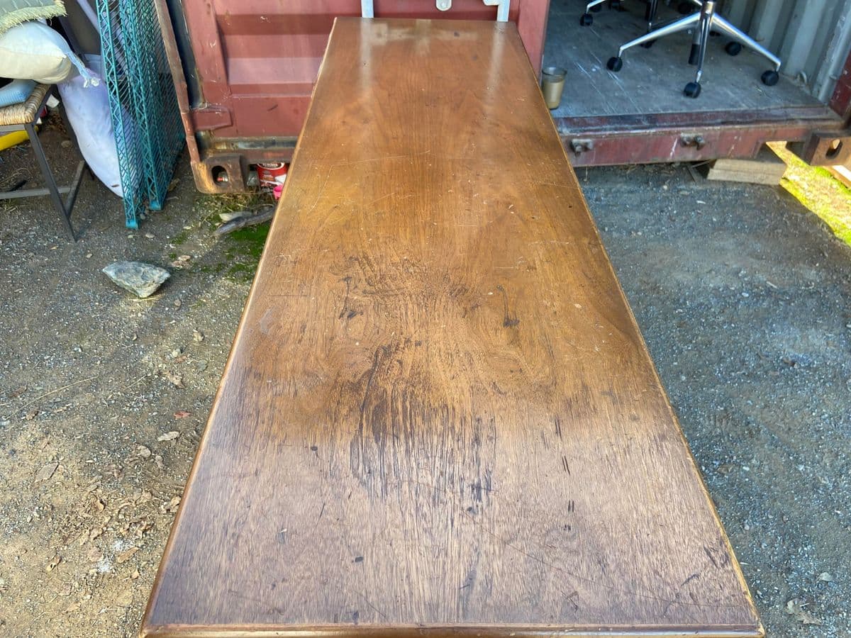 1980s Vintage Mid Century Modern Desk - Thumbnail 5