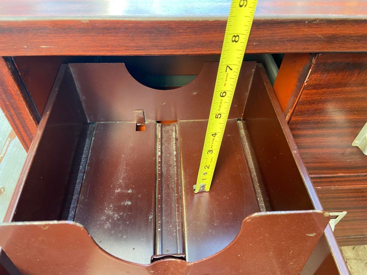 1950s Art Metal Industrial Stacking Multipurpose Storage Cabinet - Thumbnail 3