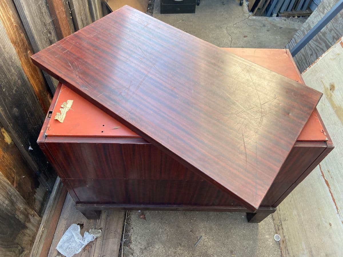 1950s Art Metal Industrial Stacking Multipurpose Storage Cabinet - Thumbnail 12