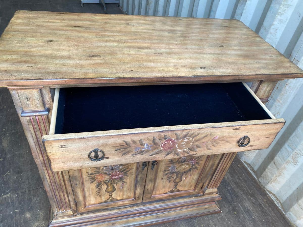 Vintage Wine Storage Cabinet - Thumbnail 3