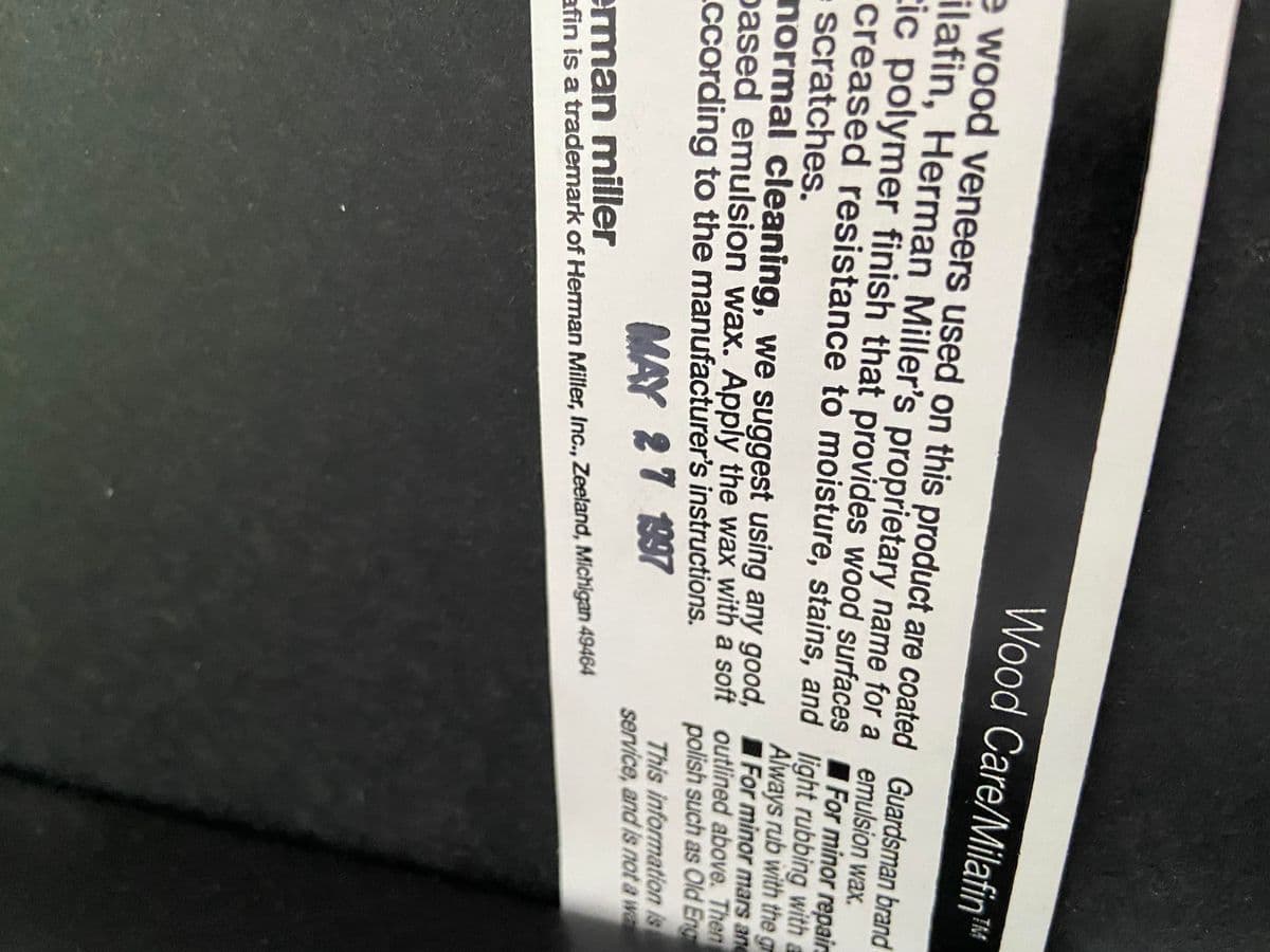 1990s Herman Miller Writing Desk - Thumbnail 10