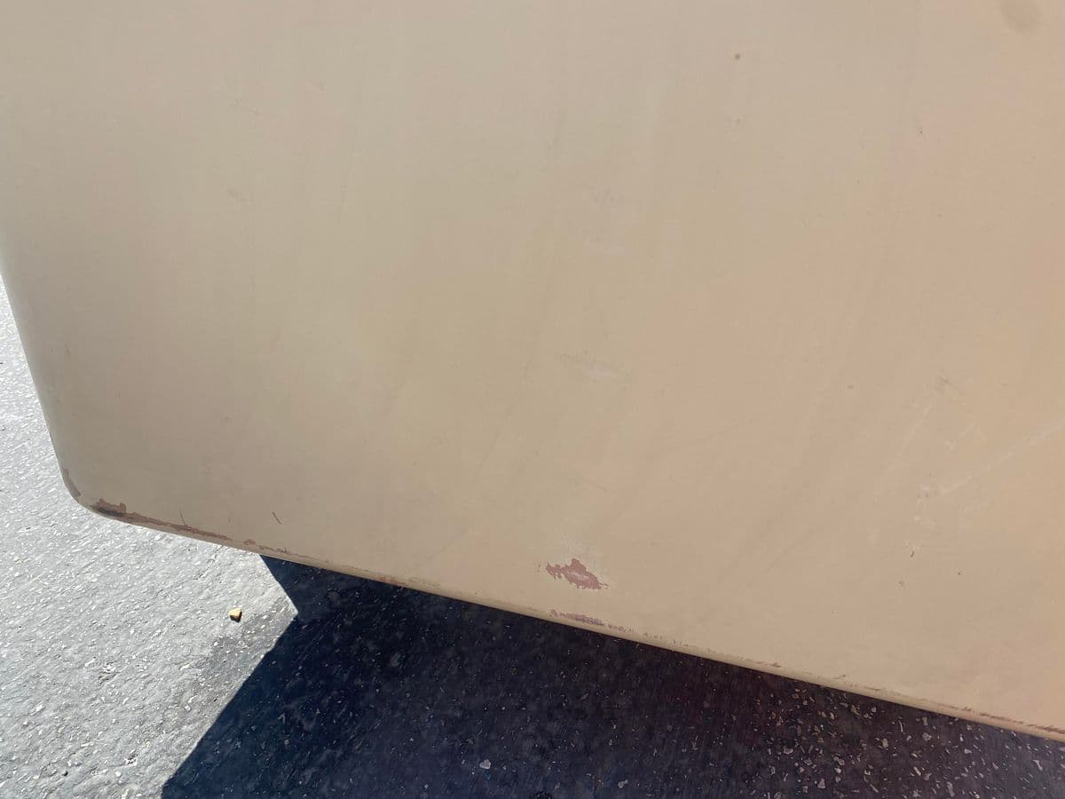 1950s Vintage General Fireproofing Vintage Metal Tanker Desk - Thumbnail 6