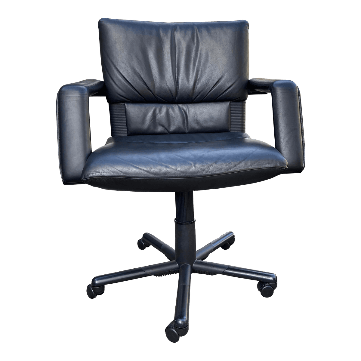 Vintage Vitra Mario Bellini Executive Swivel Desk Chair - Thumbnail 2