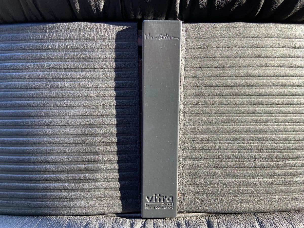 Vintage Vitra Mario Bellini Executive Swivel Desk Chair - Thumbnail 7