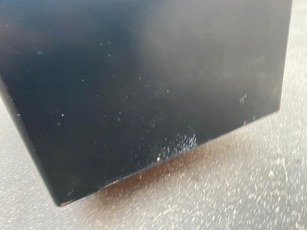 Vintage Allsteel Metal Tanker Desk - Thumbnail 8