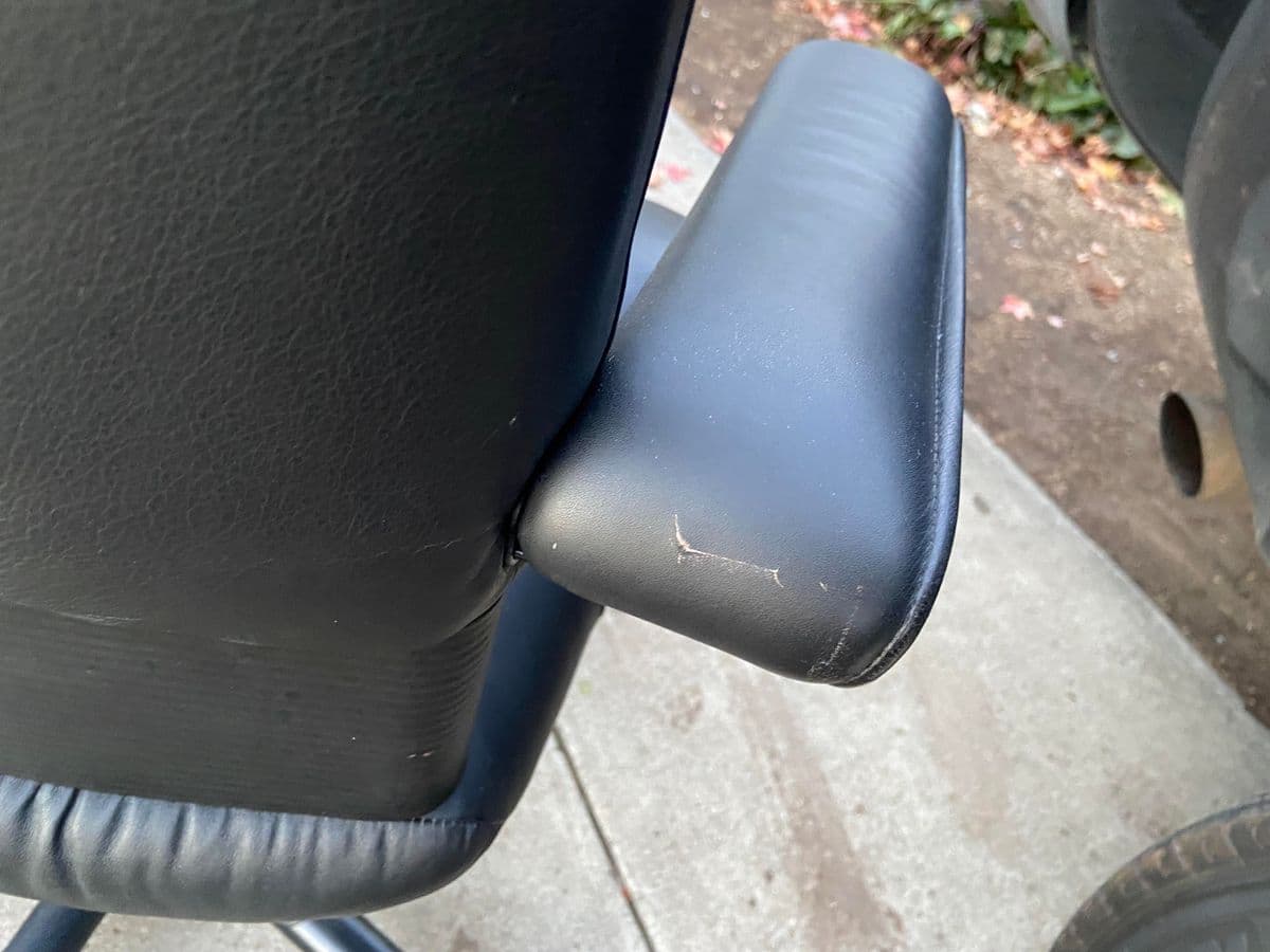 Vintage Mario Bellini Leather Swivel Chair for Vitra - Thumbnail 10