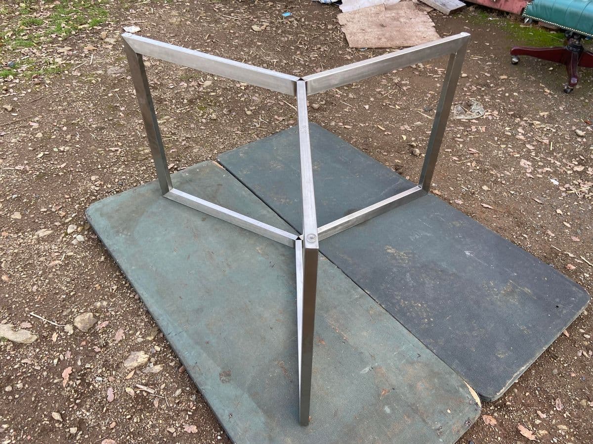 Room and Board Contemporary Round Glass Dining Table - Thumbnail 5