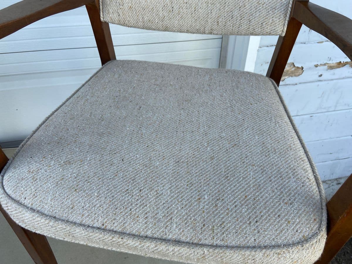 1970s Vintage Mid Century Modern Accent Chairs Set of Two - Thumbnail 12