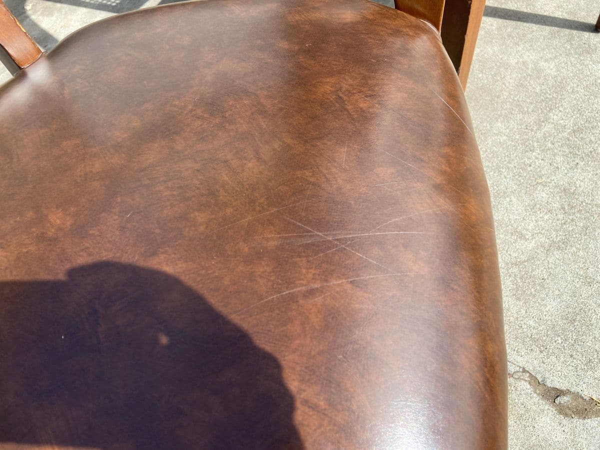 1970s Shafer Brothers Cane Back Arm Chairs- Set of 2 - Thumbnail 5