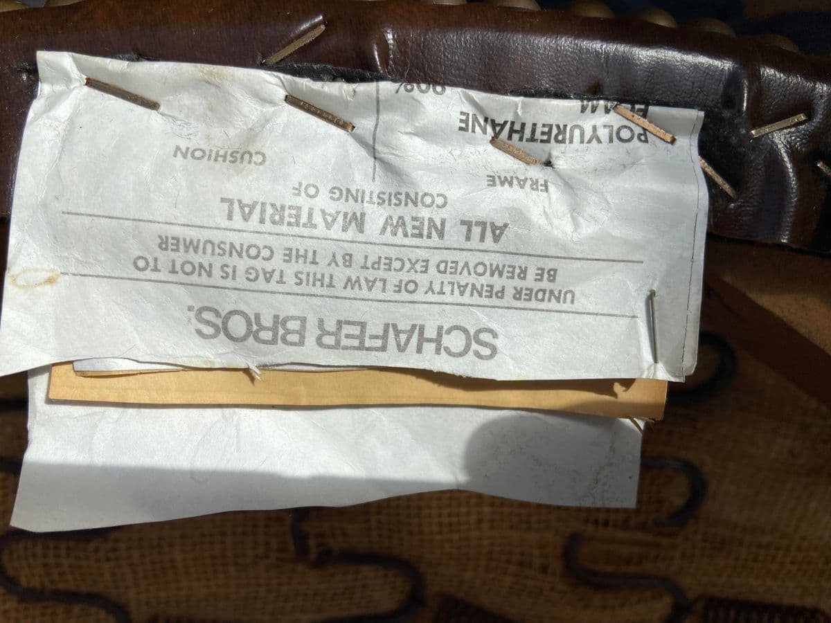 1970s Shafer Brothers Cane Back Arm Chairs- Set of 2 - Thumbnail 12