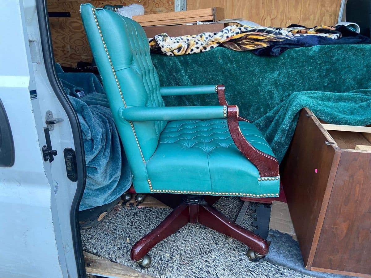 1980s Vintage Paoli Chair Company Office Swivel Desk Chairs - a Pair - Thumbnail 8