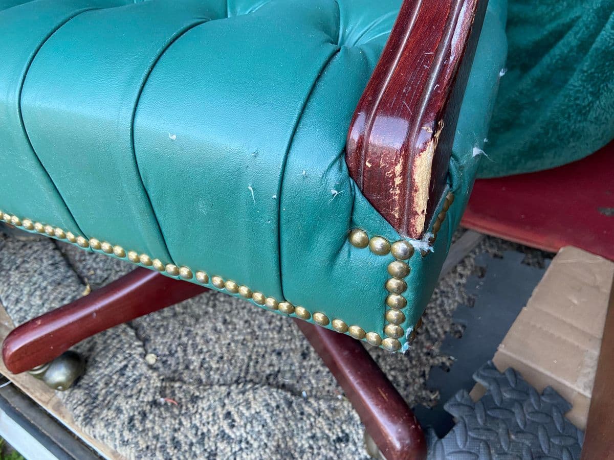 1980s Vintage Paoli Chair Company Office Swivel Desk Chairs - a Pair - Thumbnail 12