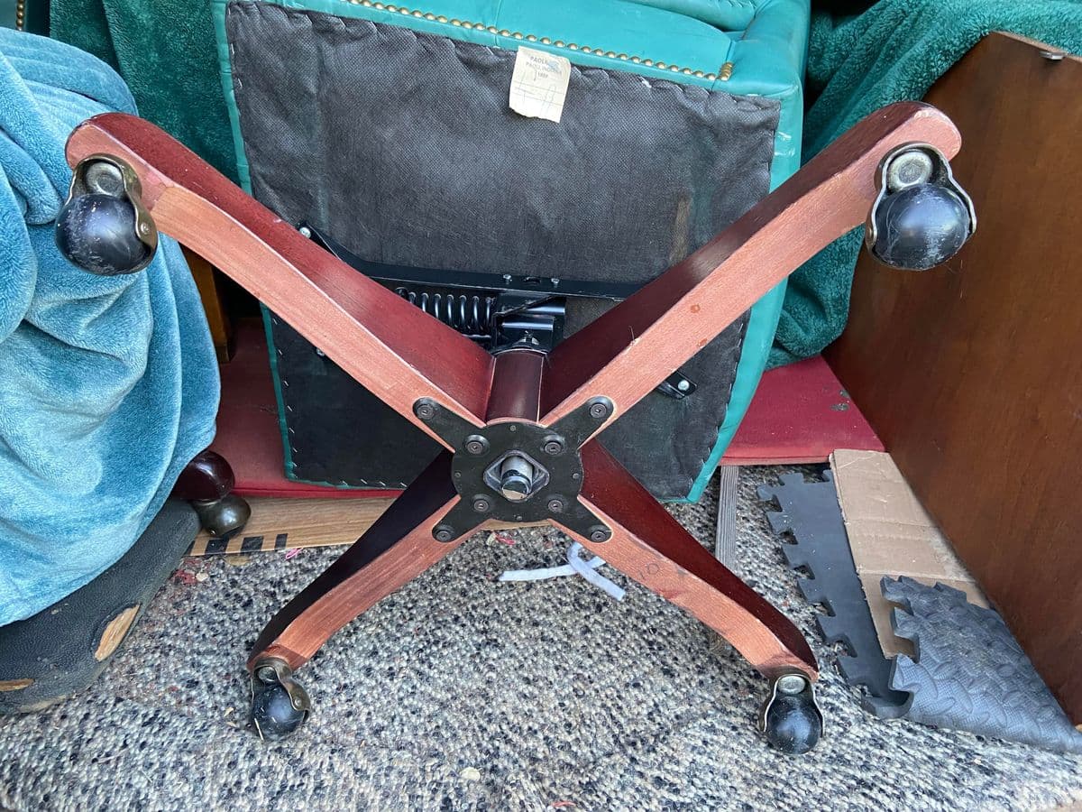 1980s Vintage Paoli Chair Company Office Swivel Desk Chairs - a Pair - Thumbnail 13