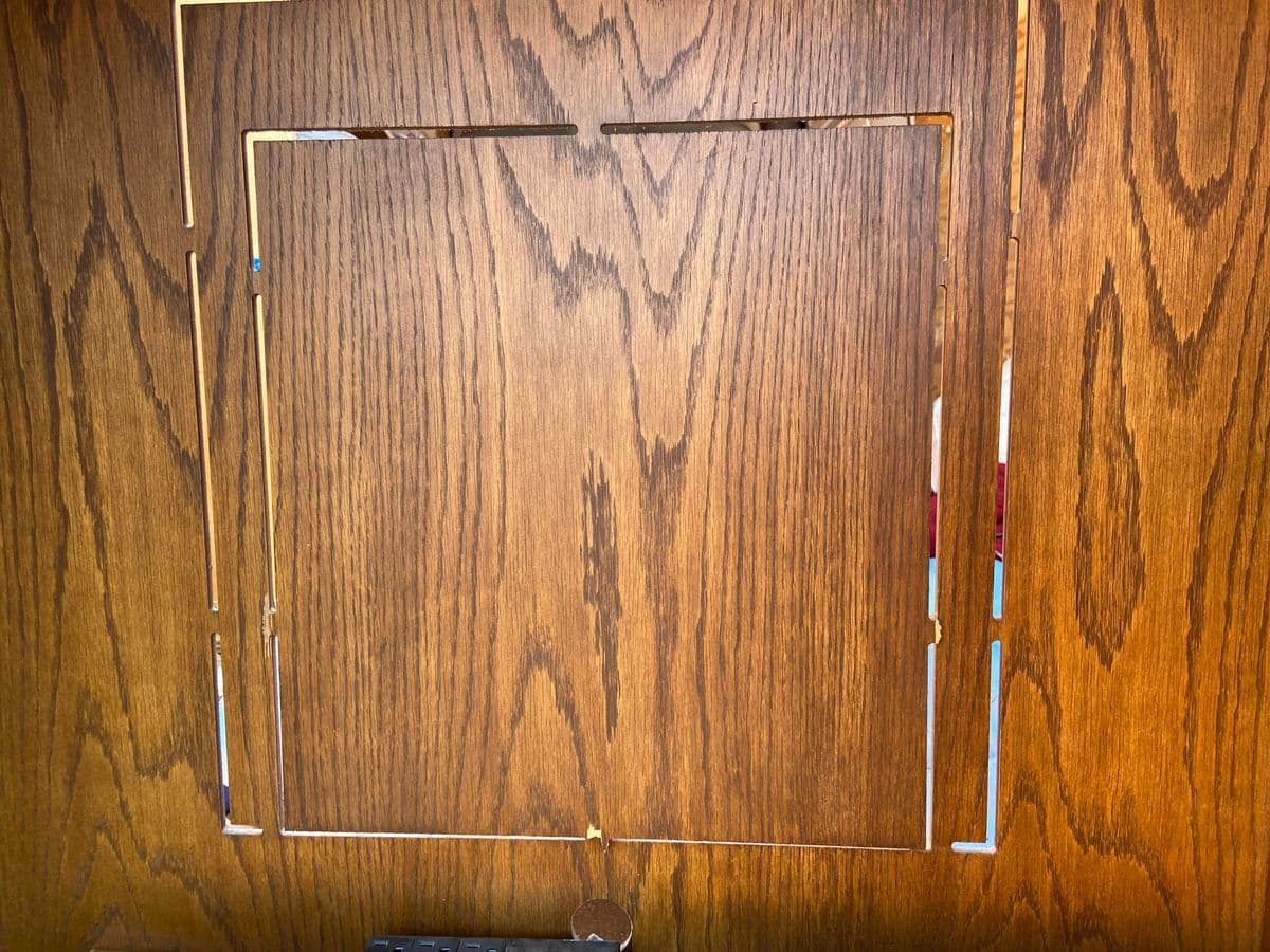 1990s Vintage Drexel Heritage Collection Entertainment Armoire - Thumbnail 8