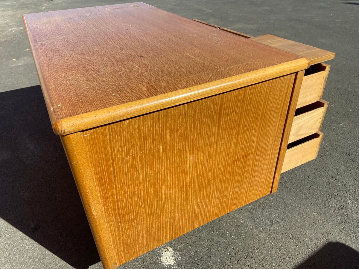 Vintage Mid-Century Modern Jasper Desk - Thumbnail 5