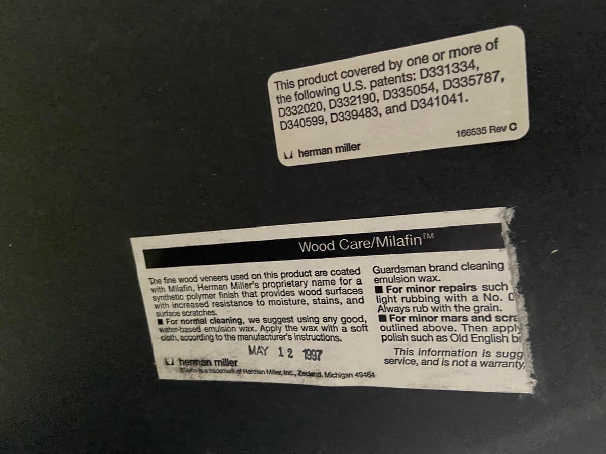 1990s Herman Miller Executive Desk - Thumbnail 5