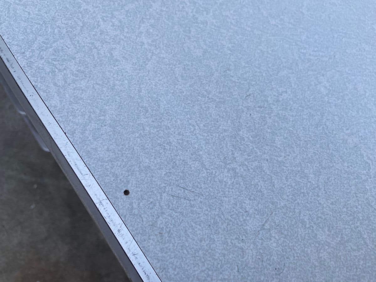 1960s Vintage Mid Century Modern Metal Tanker Desk - Thumbnail 7