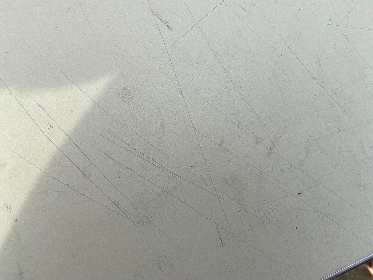 1980s Steelcase Style Vintage Mid Century Modern Metal Tanker Desk Lab Table - Thumbnail 3