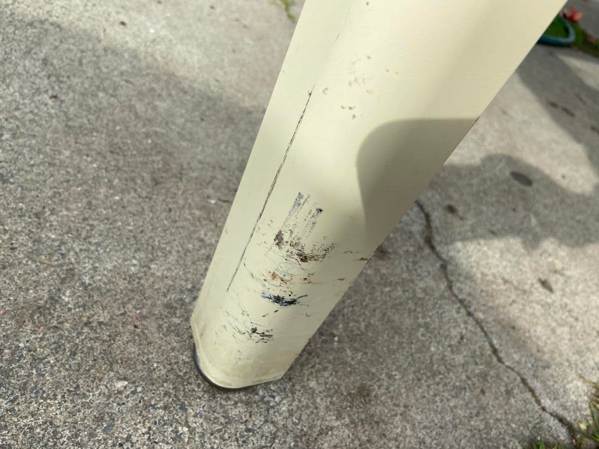 1980s Steelcase Style Vintage Mid Century Modern Metal Tanker Desk Lab Table - Thumbnail 5