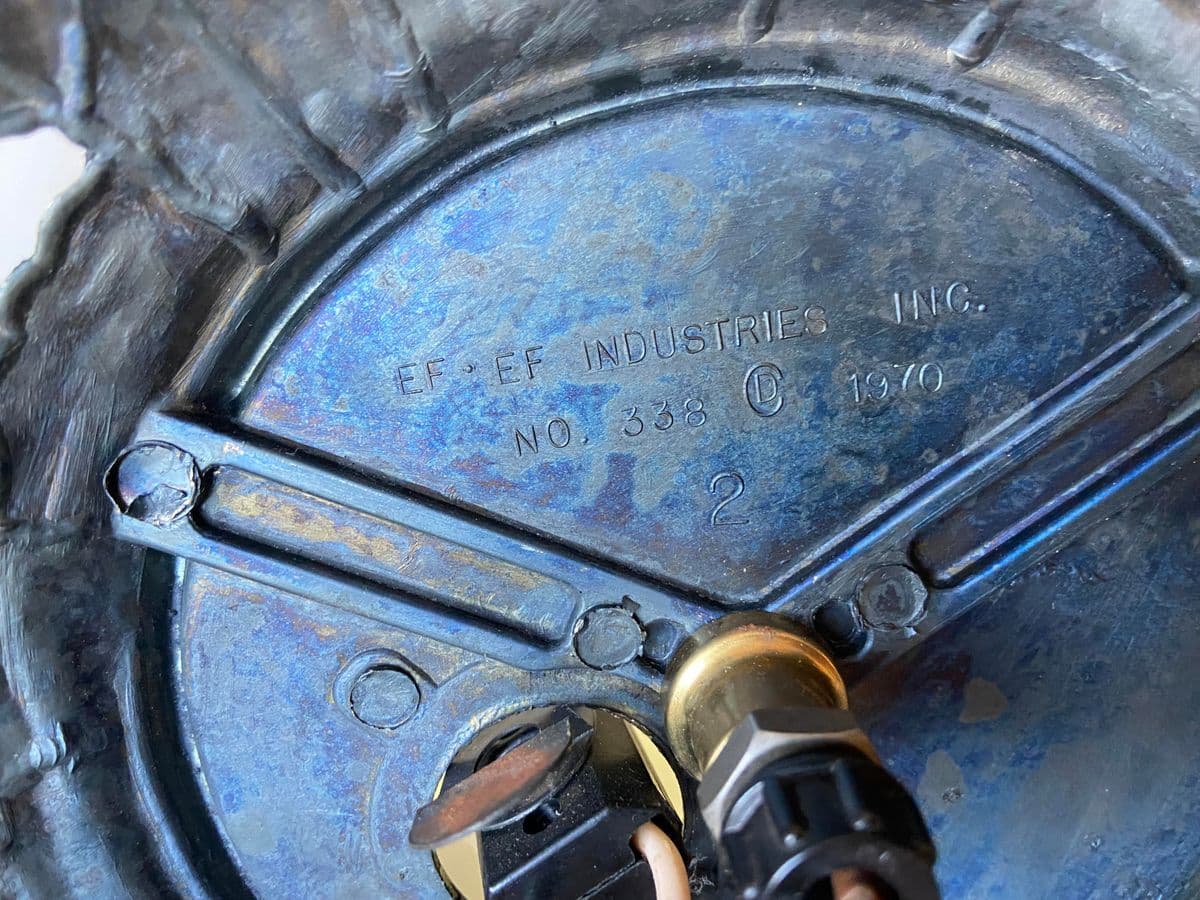 1970’s Ef & Ef Industries Vintage Multicolored Table Lamps - a Pair - Thumbnail 13