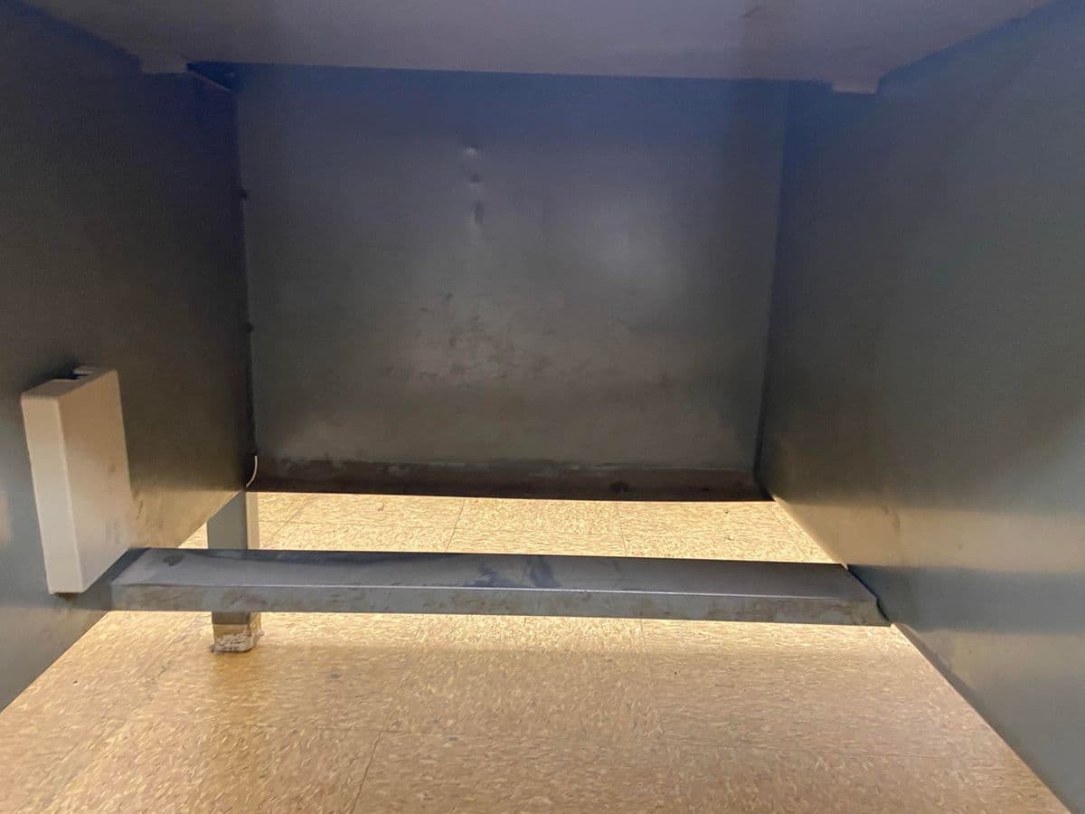 1940s Vintage Mid Century Modern Metal Tanker Desk - Thumbnail 7