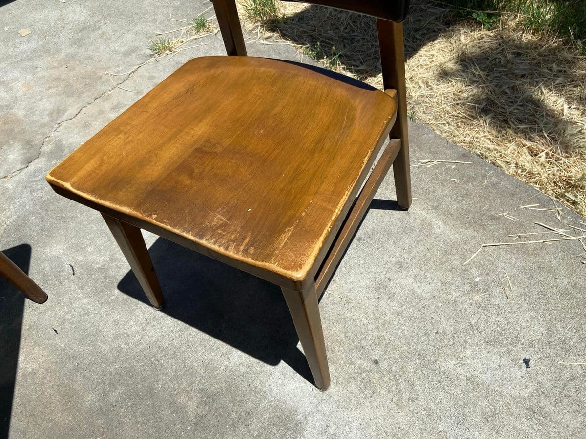 1970s Vintage Mid Century Modern Mainline by Hooker Desk Set and Chair - Thumbnail 12