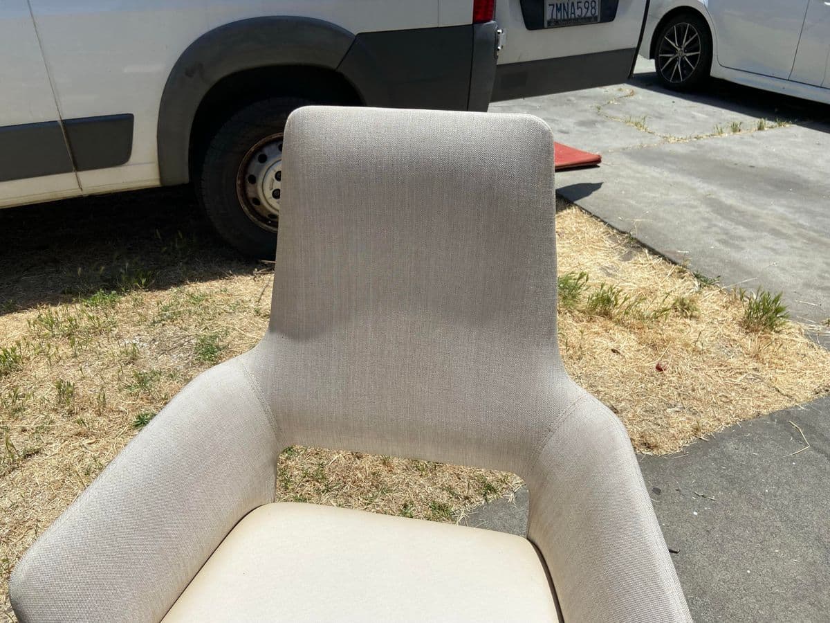 1980s Vintage Mid Century Modern Herman Miller Desk Set With Modern Office Chair - Set of 2 - Thumbnail 6