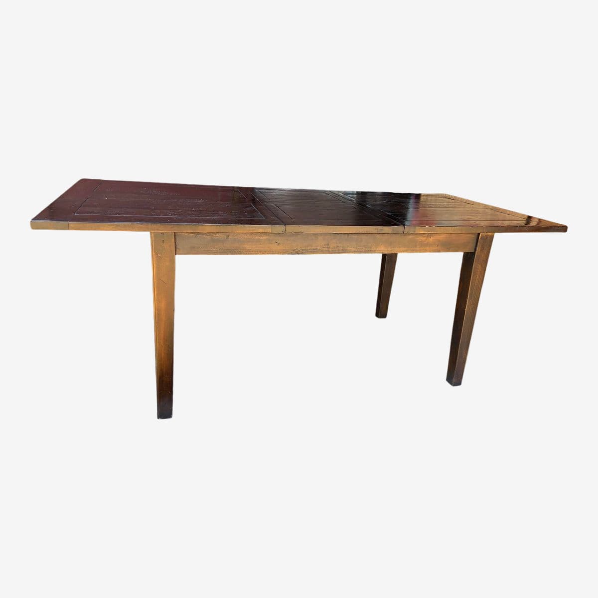 Rh Reclaimed Wood Kitchen Table With Extensions - Image 1